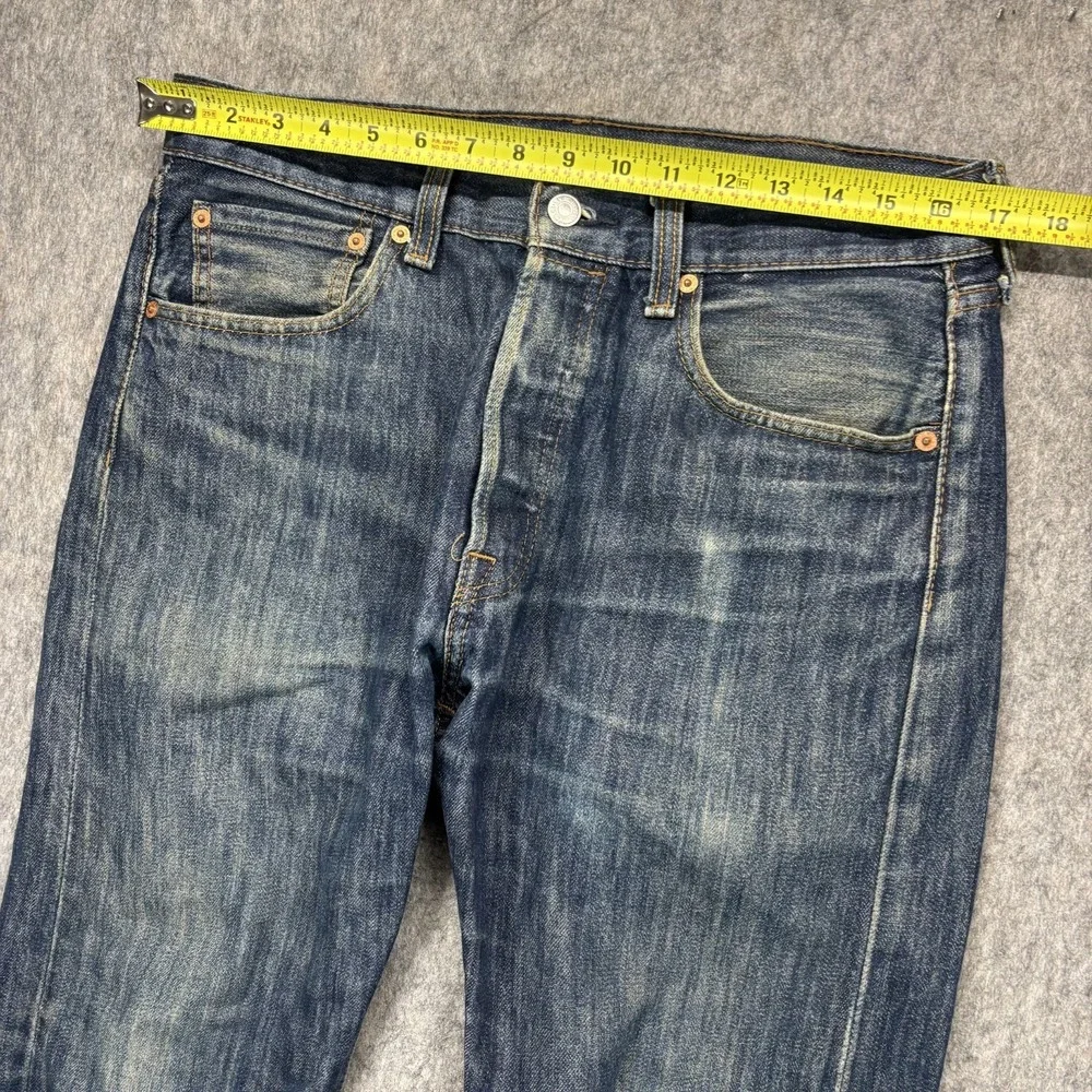Flawed Levi's 501 Lot Button Fly Jeans 32x28 Honeycomb Hige Straight Button Fly